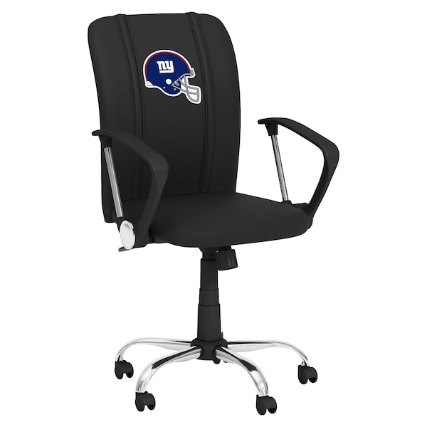Dreamseat Curve Task Chair with New York Giants Helmet Logo XZOCCURVE-PSNFL21012 - main